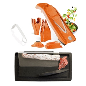 Offre Promos d'été Börner® Set Standard mandoline V5 PowerLine + Planche à découper