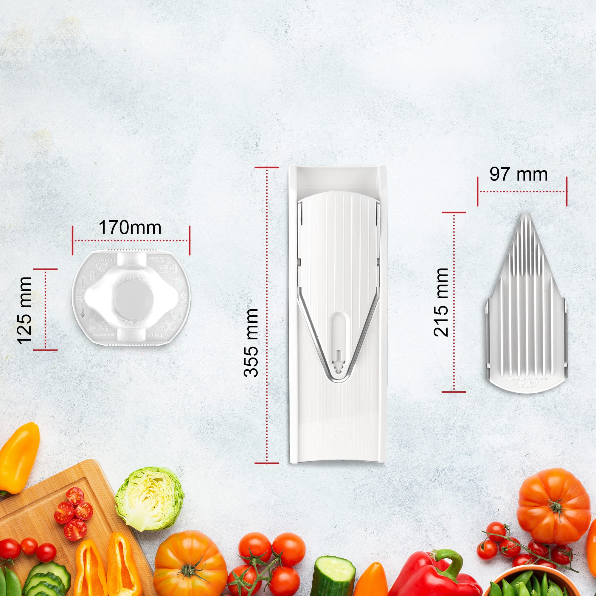 Set de base mandoline V1 ClassicLine