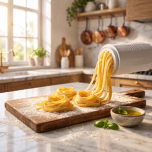 Pasta Maker Börner avec ses 7 disques à pâtes