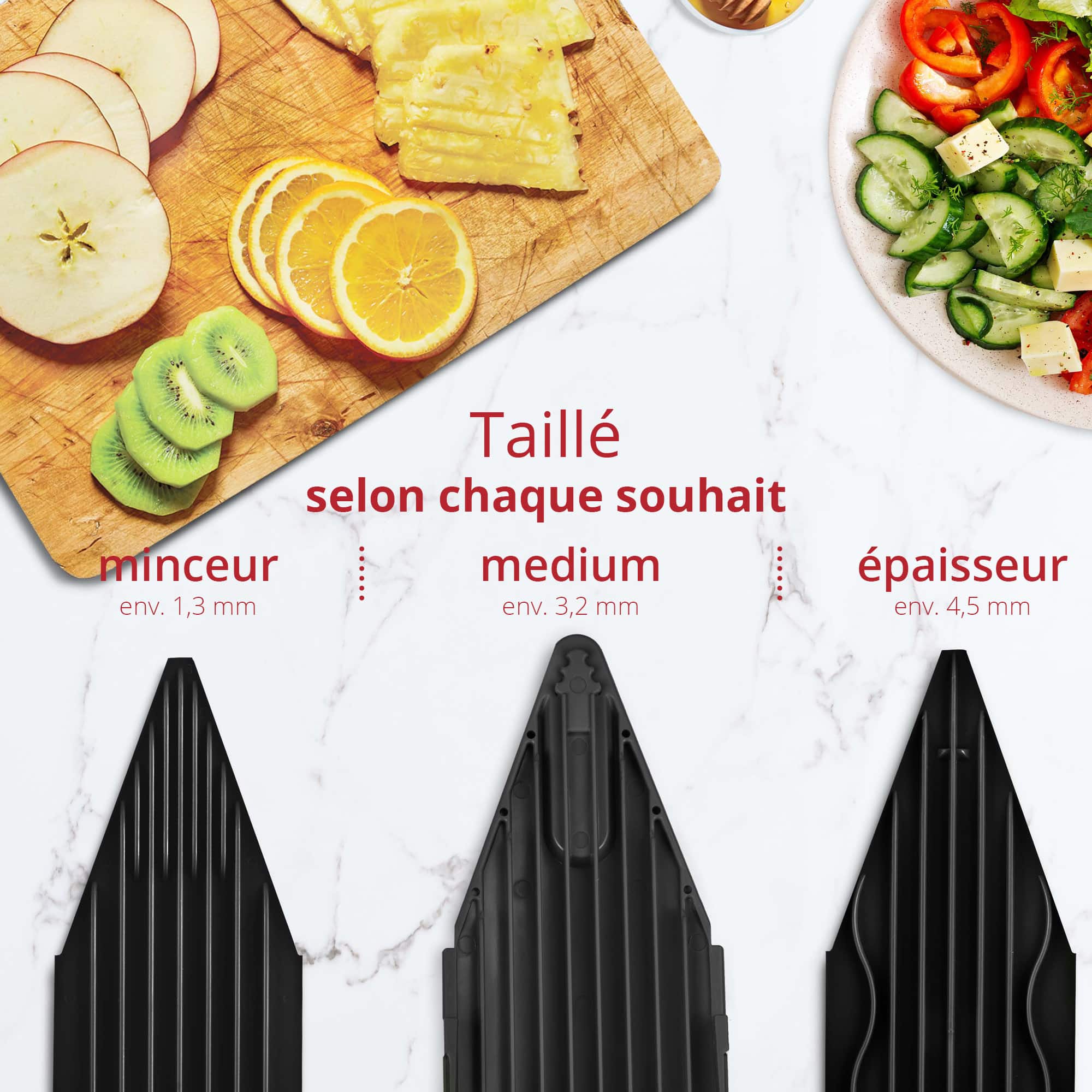 Set de base mandoline V6 ExclusiveLine Börner