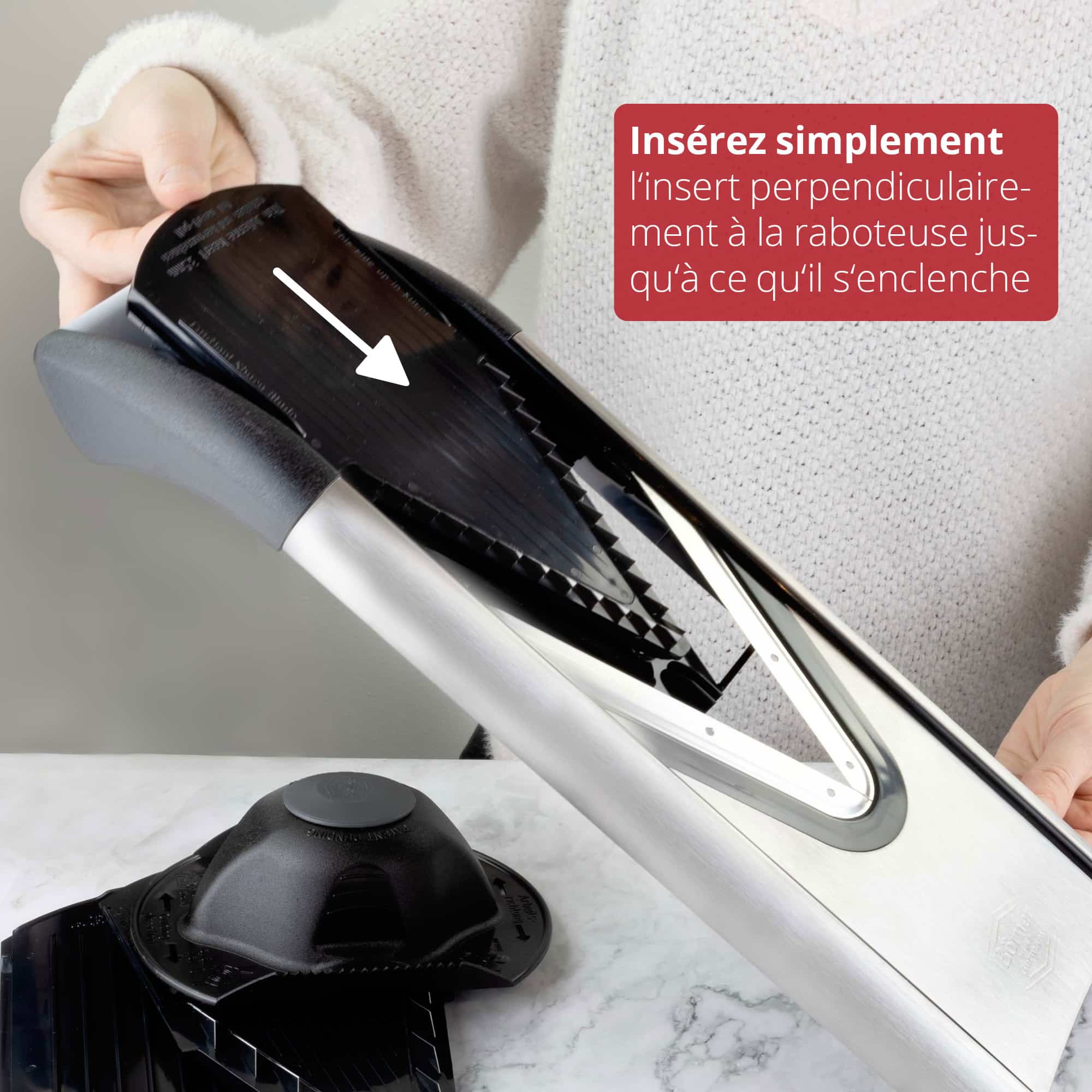 Set de base mandoline V6 ExclusiveLine Börner