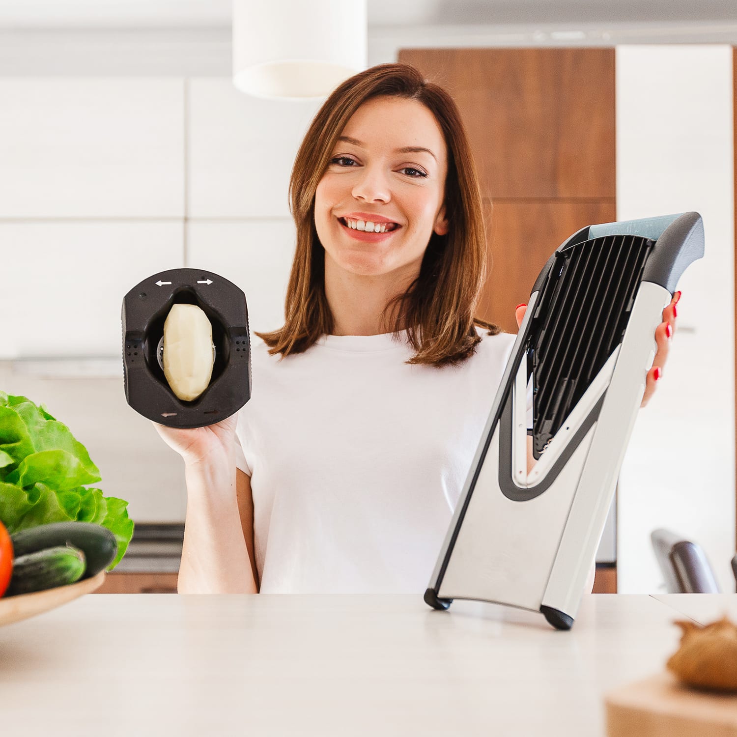 Set Standard mandoline V6 ExclusiveLine Börner